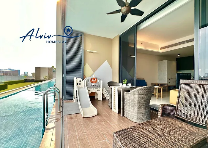 Alviv 99 Suites I Family Suite I 4-7 Pax I 5Minsmelakacruise I Jonkerst